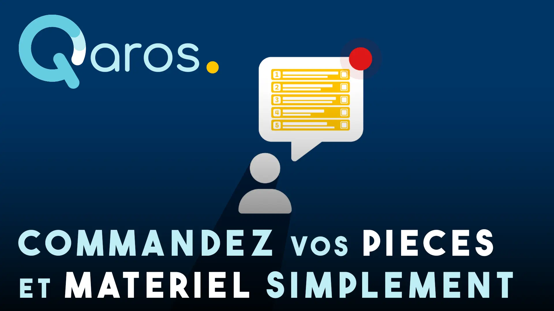 Demande de pièces sans papier